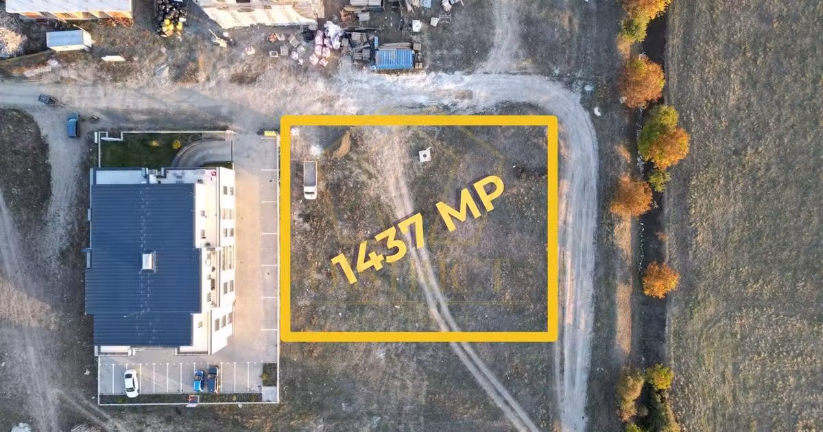 Teren Construcții intravilan de vânzare de 1437 mp, în zona Torontalului, Timișoara