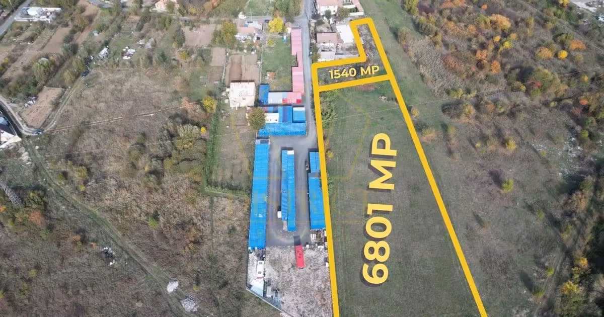 Teren Construcții intravilan de vânzare de 8340 mp, în zona Plopi, Timișoara