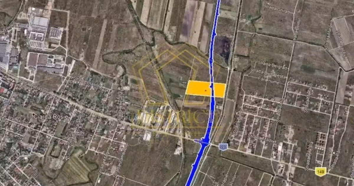 Teren Construcții intravilan de vânzare de 40646 mp, în zona Buziașului, Timișoara