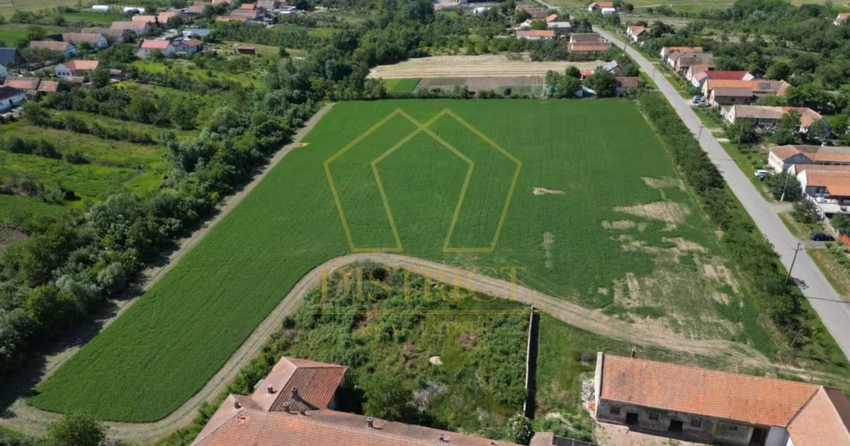 Teren Construcții intravilan de vânzare de 16716 mp, în Petrovaselo