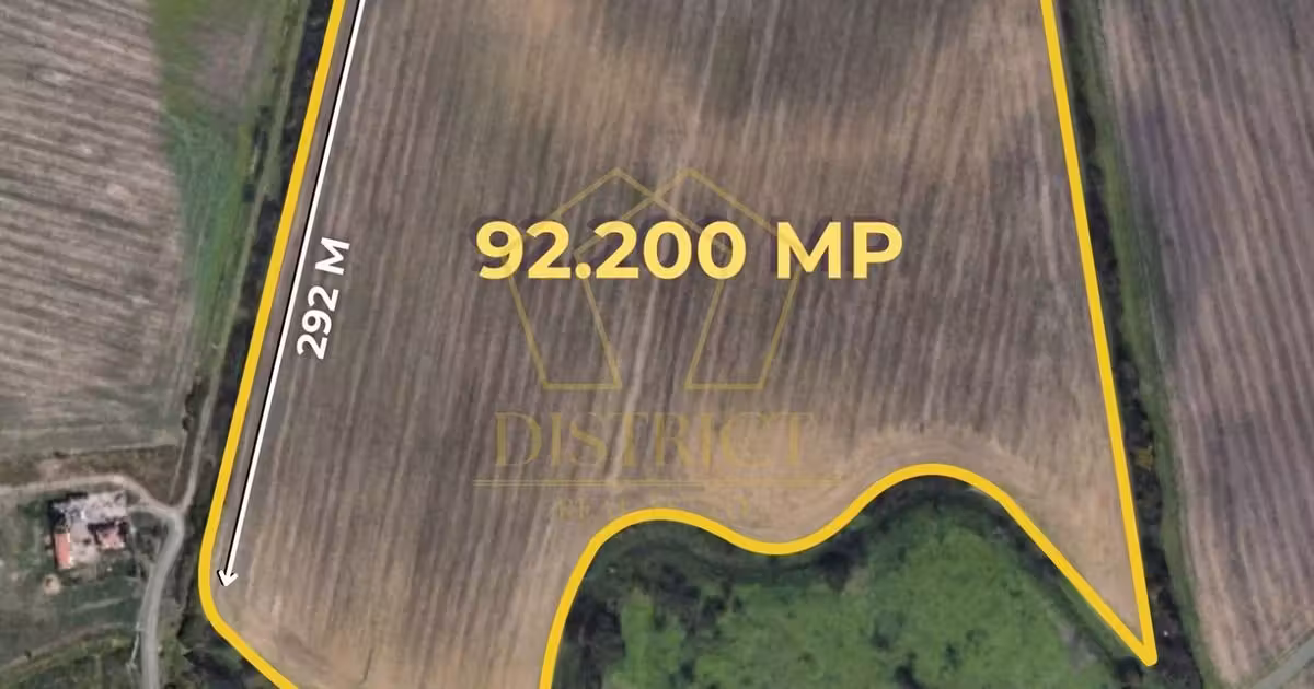 Teren agricol extravilan de vânzare de 92200 mp, în zona Mehala, Timișoara