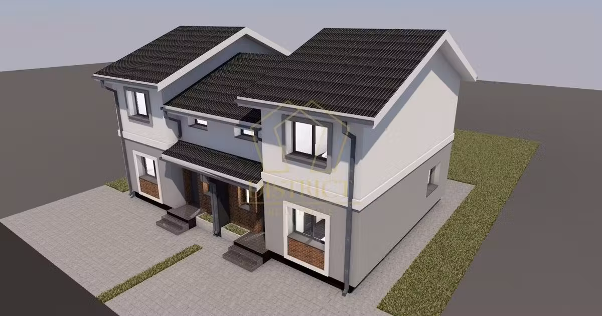 Duplex de vânzare cu 4 camere în Giarmata