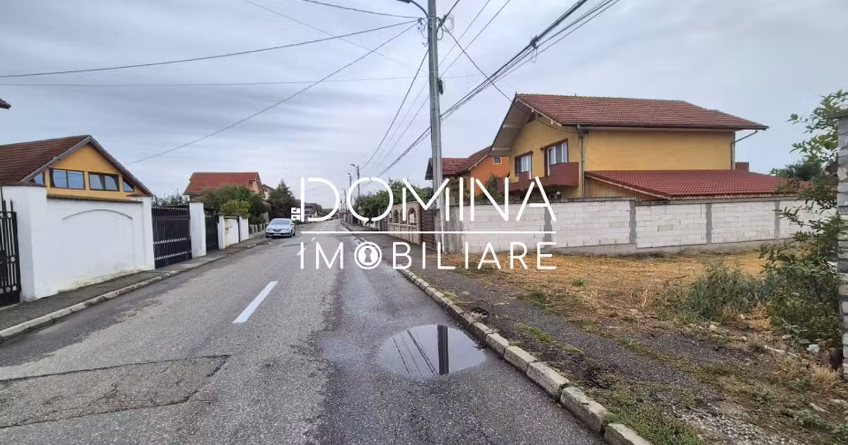 Teren Construcții intravilan de vânzare de 628 mp, în zona Șișești, Târgu Jiu