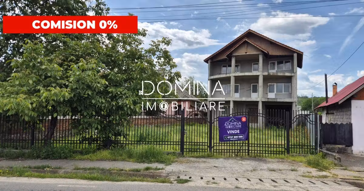 Casă individuală de vânzare cu 15 camere în Bârsești