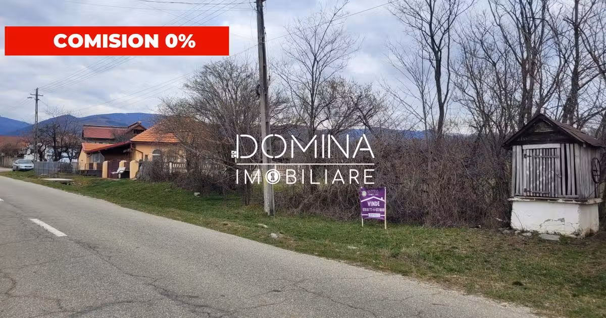 Teren Construcții intravilan de vânzare de 4364 mp, în Crasna