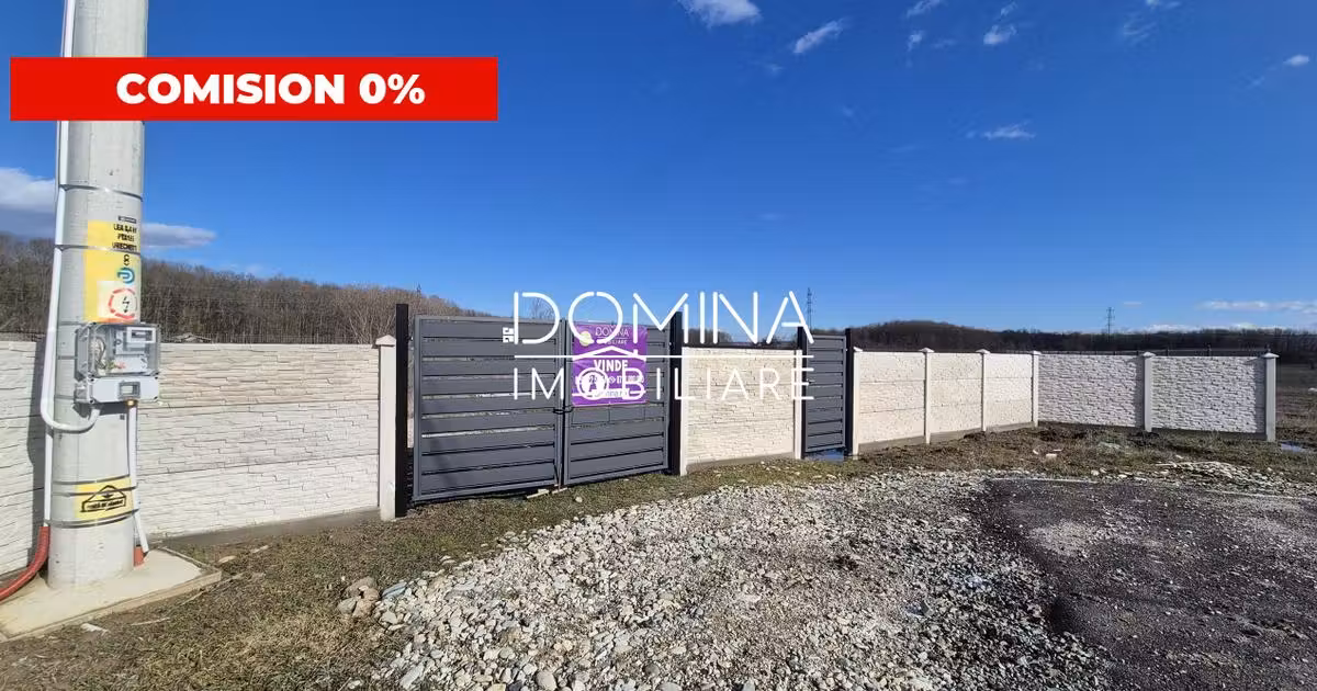 Teren Construcții intravilan de vânzare de 1184 mp, în Drăguțești