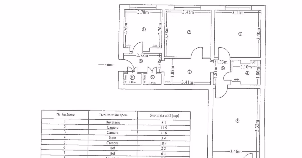Apartament de vânzare cu 3 camere în zona Theodor Pallady, Sector 3