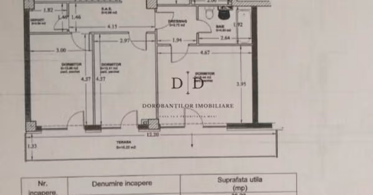 Penthouse de vânzare cu 5 camere, mobilat în zona Bună Ziua, Cluj-Napoca