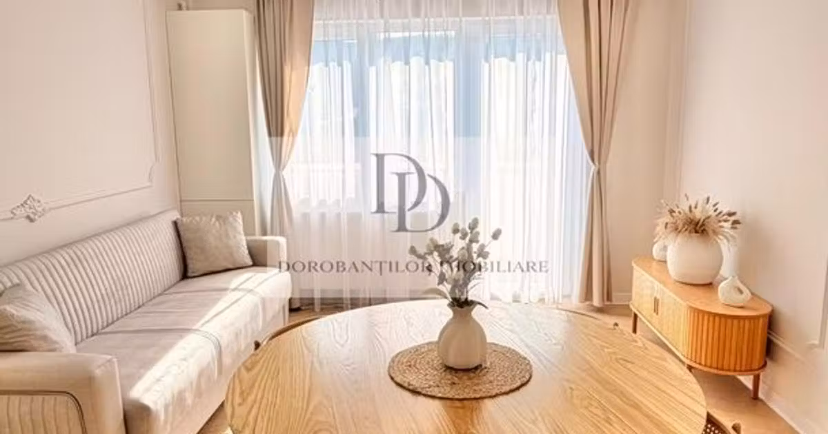 Apartament de vânzare cu 3 camere, mobilat în Florești