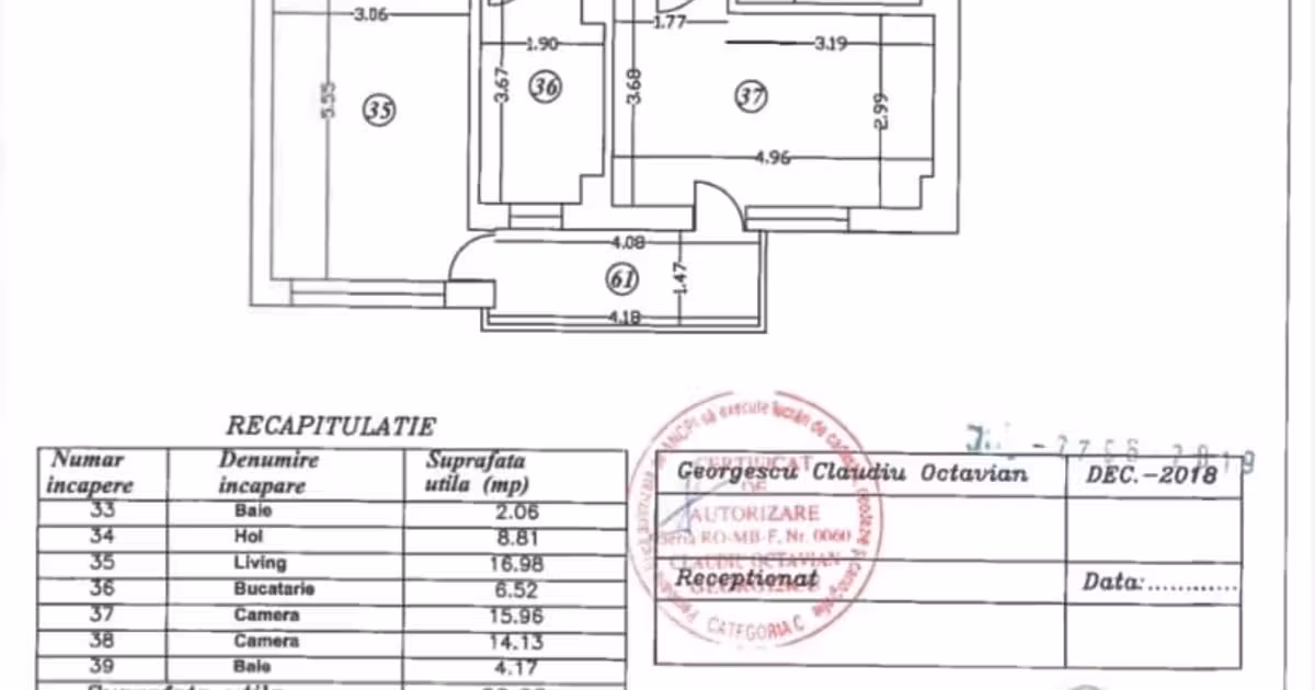 Apartament de vânzare cu 3 camere în zona Ozana, Sector 3