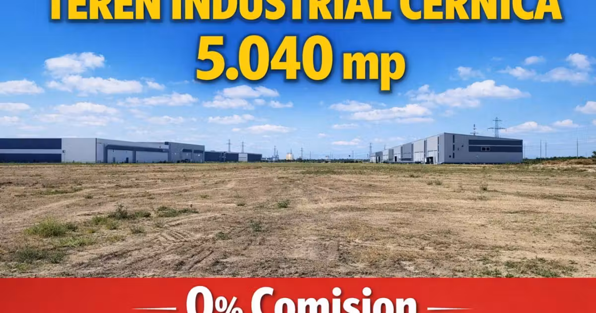 Teren Construcții intravilan de vânzare de 5040 mp, în Cernica