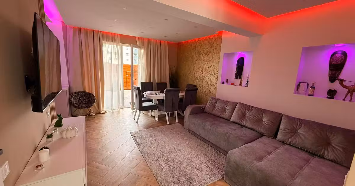 Duplex de vânzare cu 4 camere, mobilat în Florești
