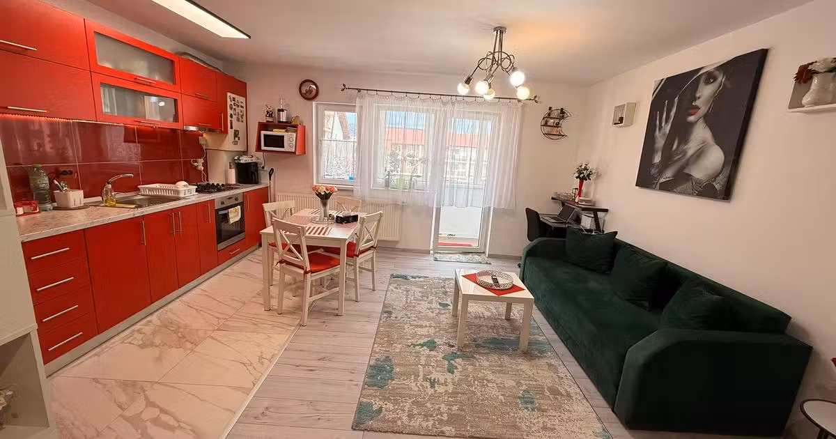 Apartament de vânzare cu 2 camere, mobilat în Florești