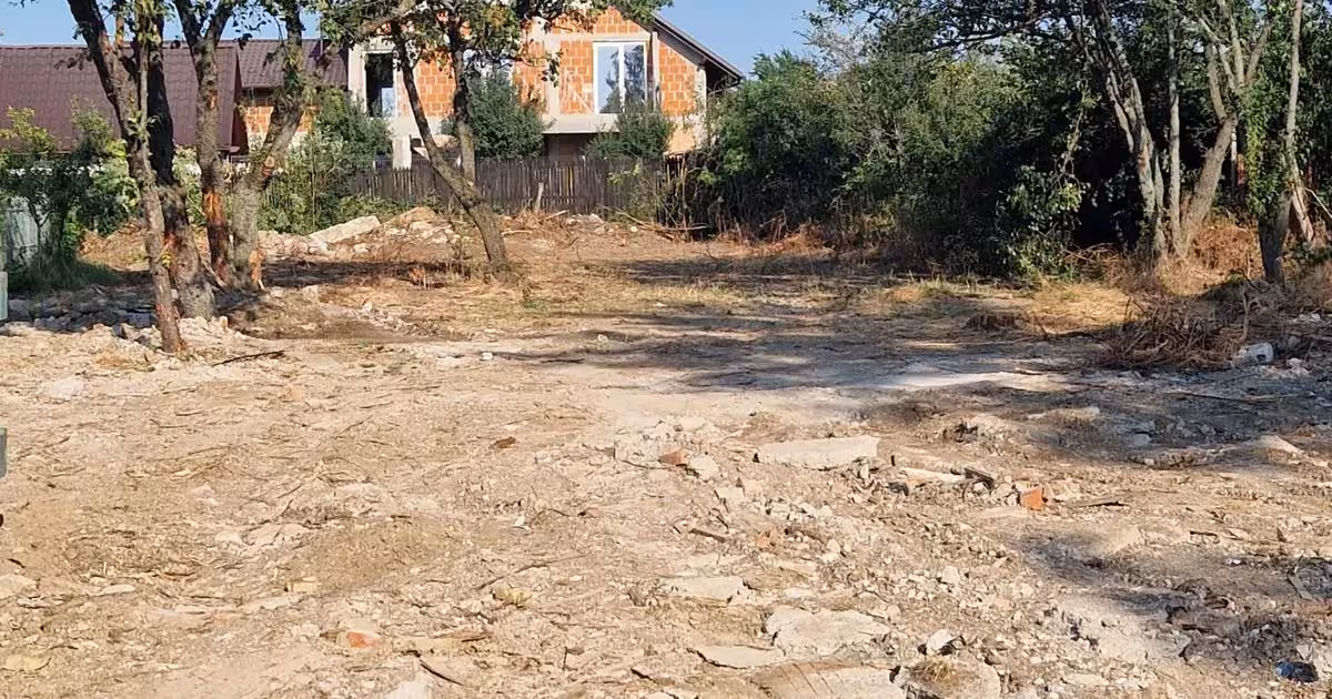 Teren Construcții intravilan de vânzare de 800 mp, în Băbana