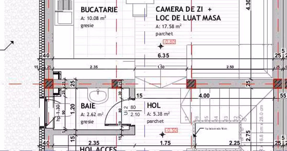 Duplex de vânzare cu 4 camere în Florești