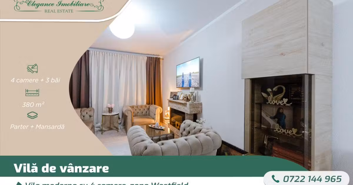 Casă individuală de vânzare cu 4 camere, mobilată în zona Exterior Vest, Arad