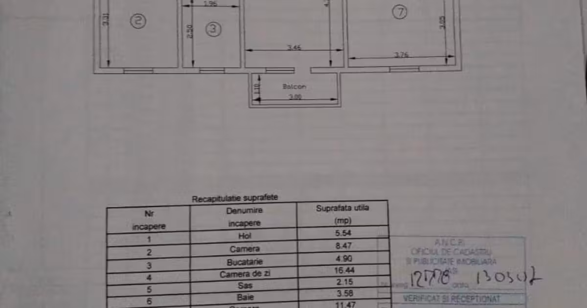 Apartament de vânzare cu 3 camere, mobilat în zona Păcurari, Iași