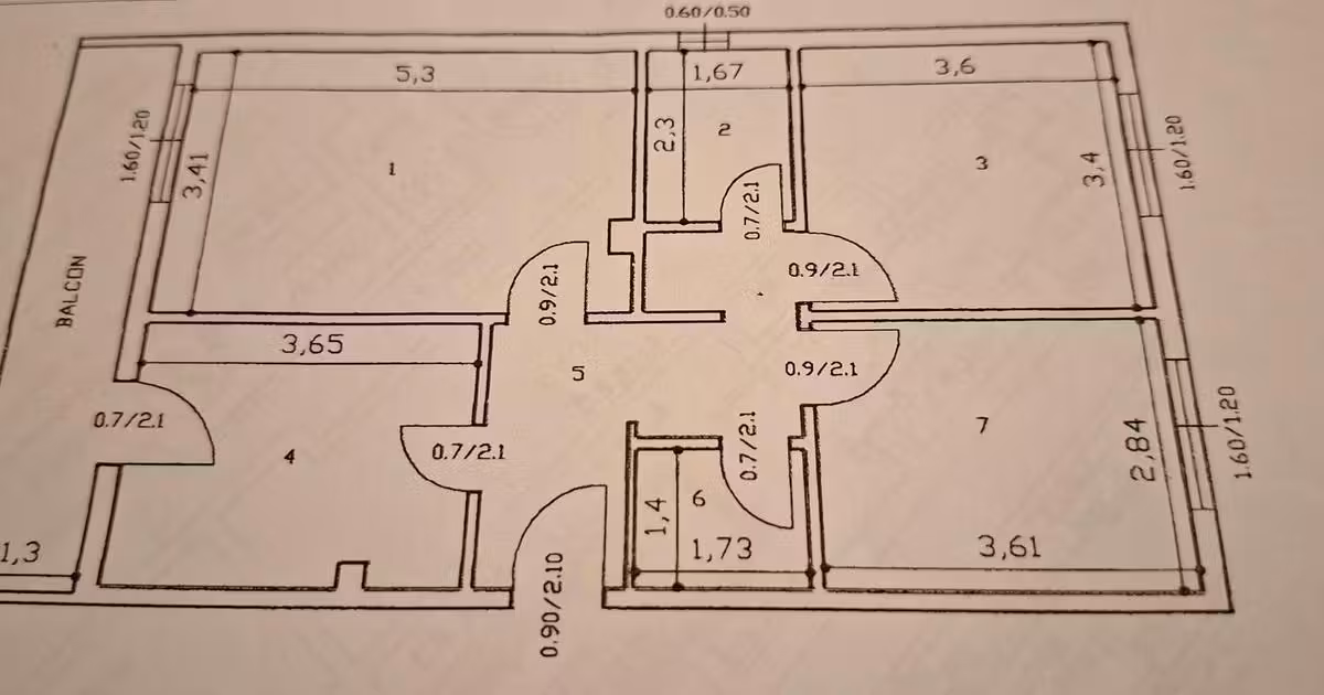 Apartament de vânzare cu 3 camere, mobilat în zona Nicolina, Iași