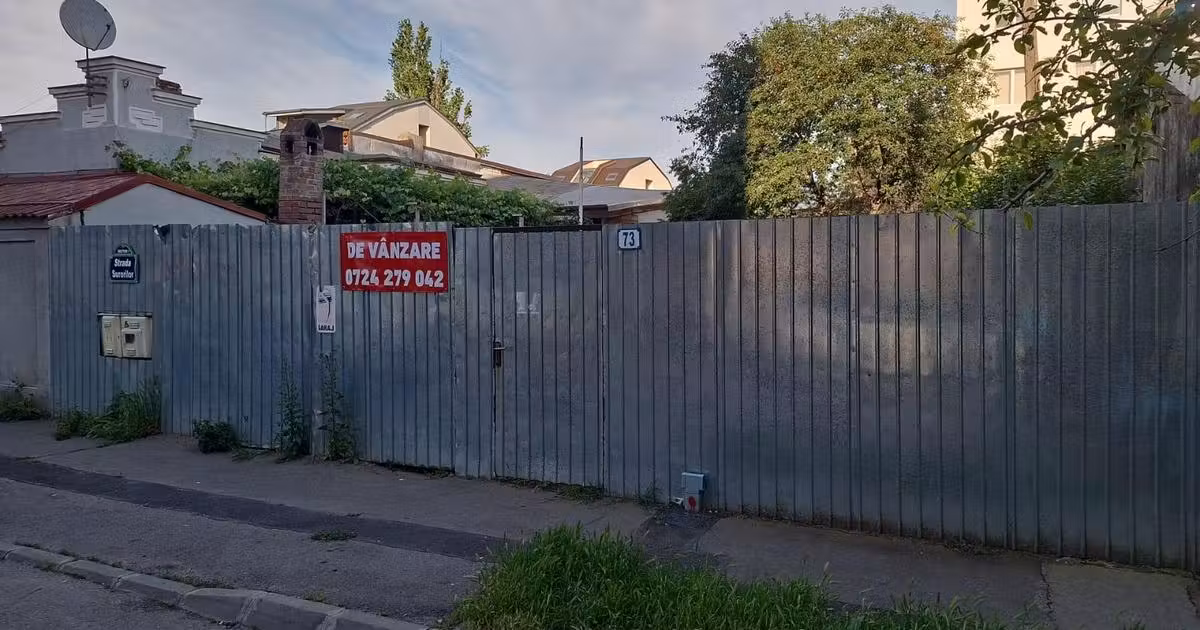 Teren Construcții intravilan de vânzare de 411 mp, în zona Bucureștii Noi, Sector 1