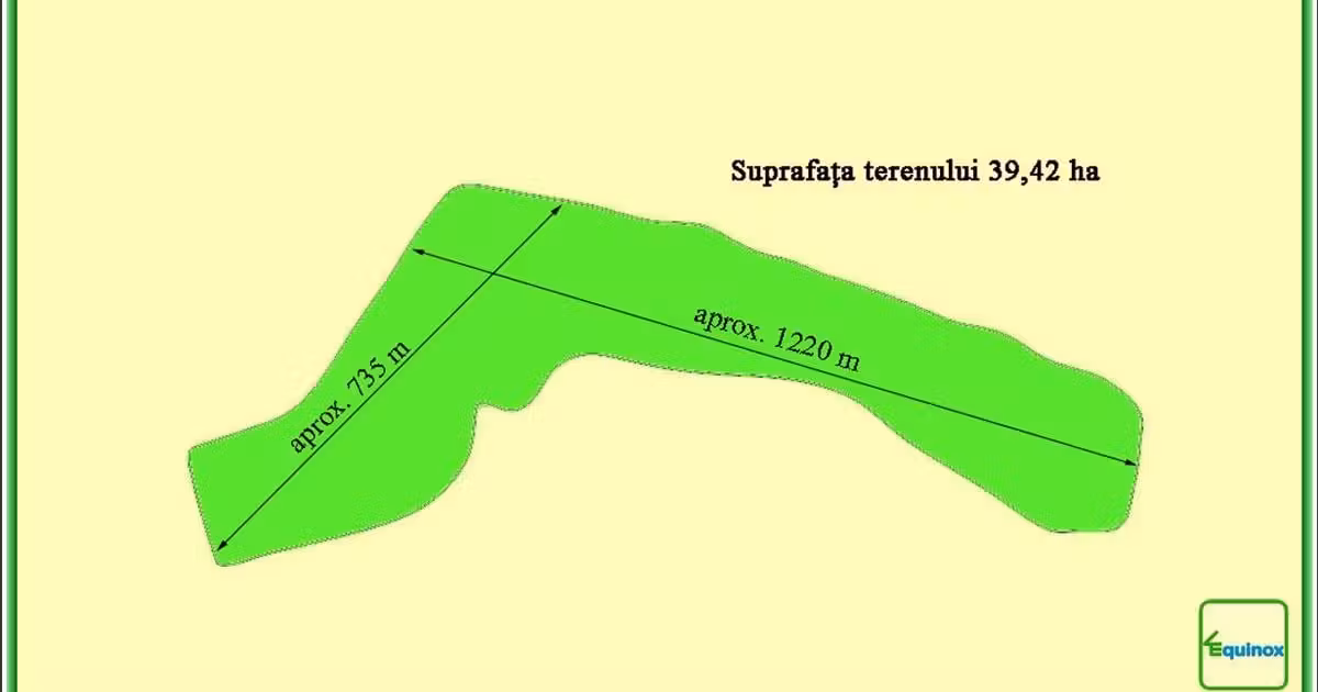 Teren agricol extravilan de vânzare de 492000 mp, în Cheia