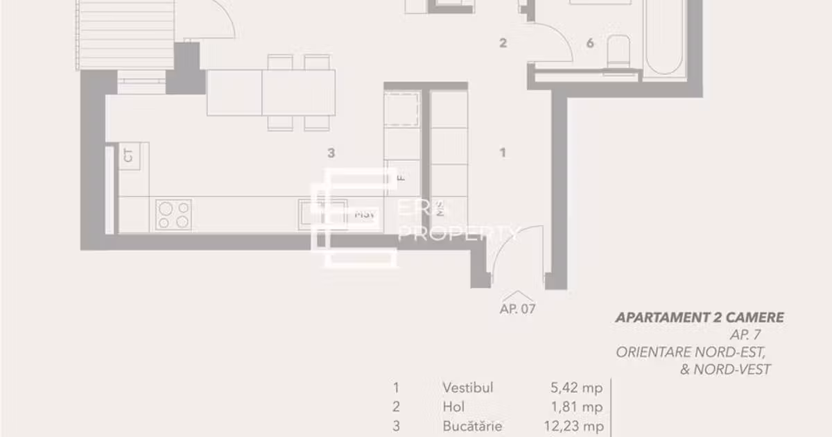 Apartament de vânzare cu 2 camere în zona Turnișor, Sibiu