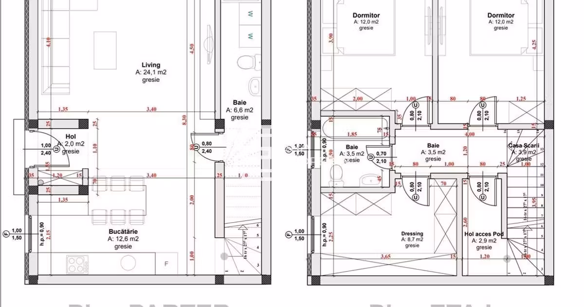 Duplex de vânzare cu 4 camere în Cisnădie