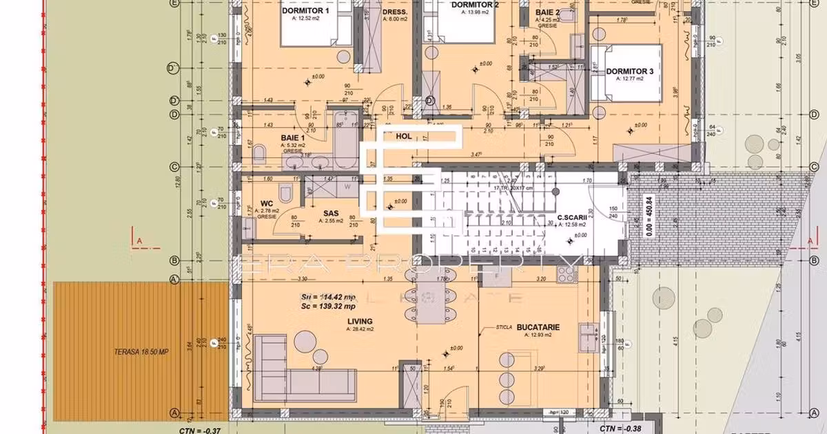 Apartament de vânzare cu 4 camere în zona Arhitecților - Calea Cisnădiei, Sibiu