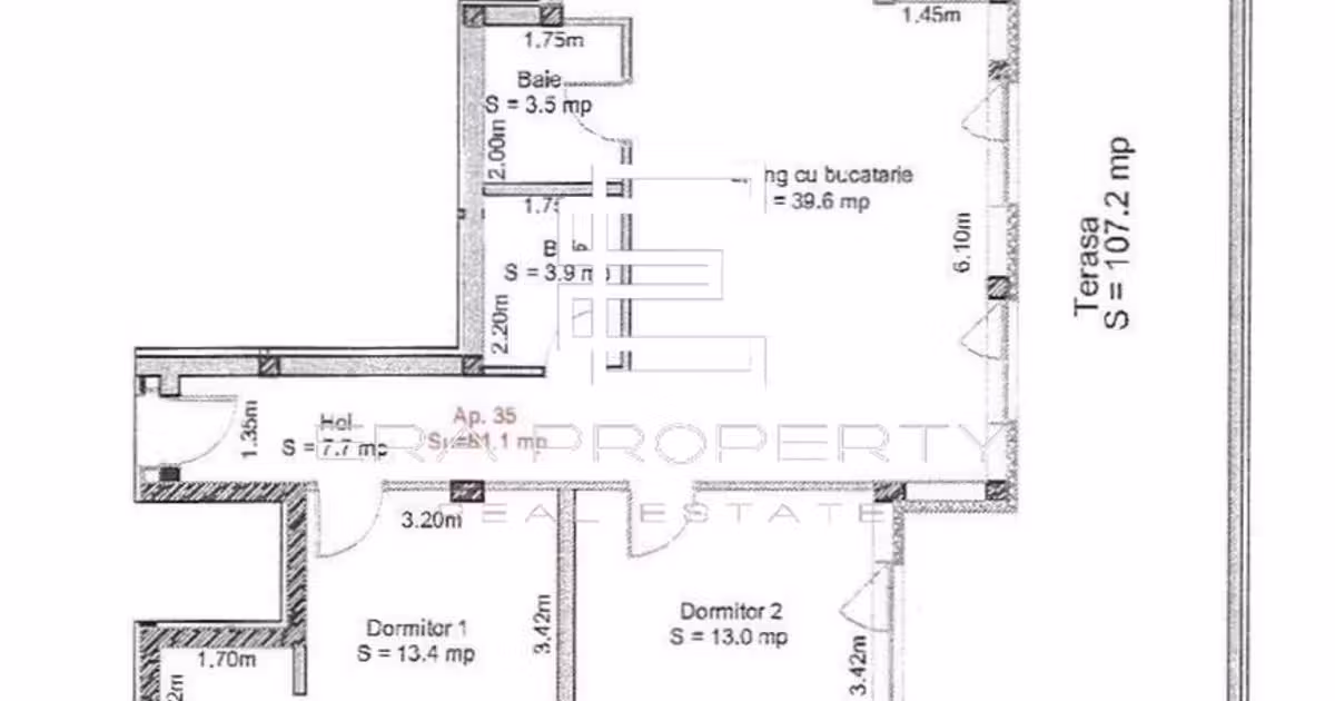 Penthouse de vânzare cu 3 camere în zona Turnișor, Sibiu