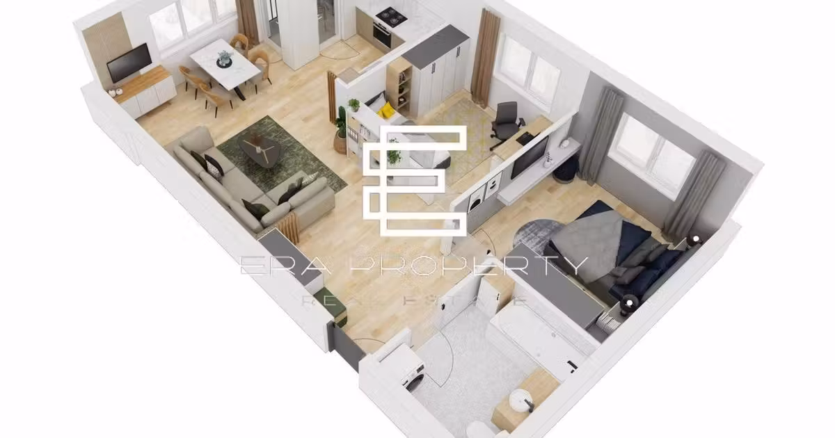 Apartament de vânzare cu 3 camere în Șelimbăr