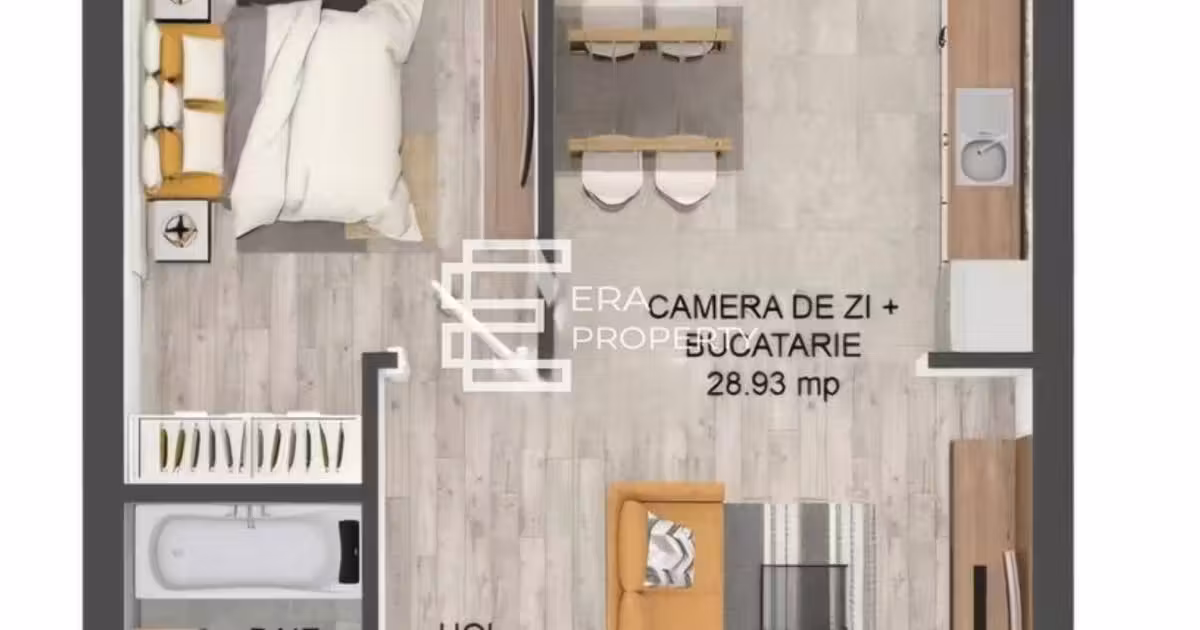 Apartament de vânzare cu 2 camere în Șelimbăr