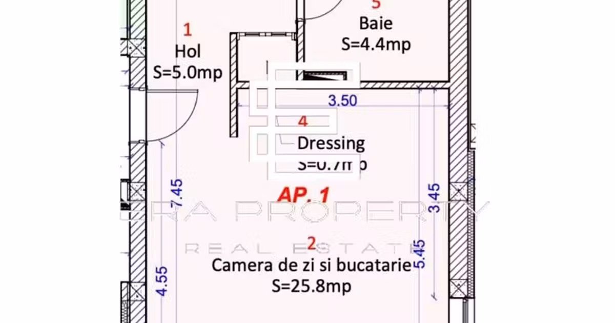 Apartament de vânzare cu 2 camere în Șelimbăr