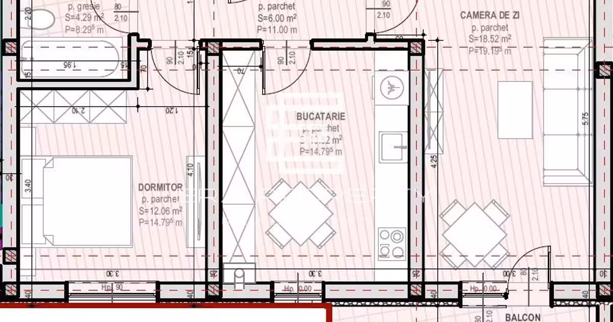 Apartament de vânzare cu 2 camere în Șelimbăr