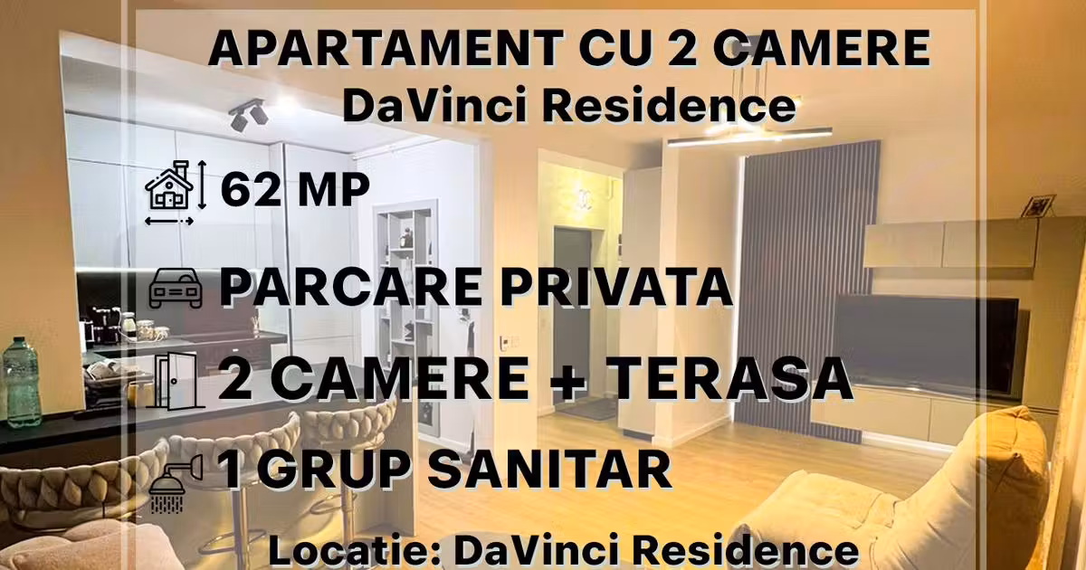 Apartament de vânzare cu 2 camere, mobilat în zona Turnișor, Sibiu