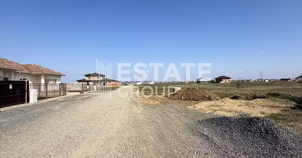 Teren Construcții intravilan de vânzare de 600 mp, în Moșnița Nouă