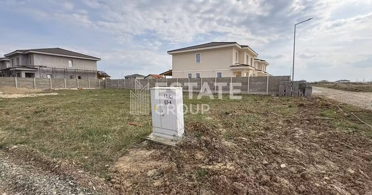 Teren Construcții intravilan de vânzare de 600 mp, în Moșnița Nouă