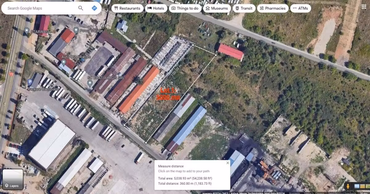 Teren Construcții intravilan de vânzare de 5000 mp, în Târgoviște