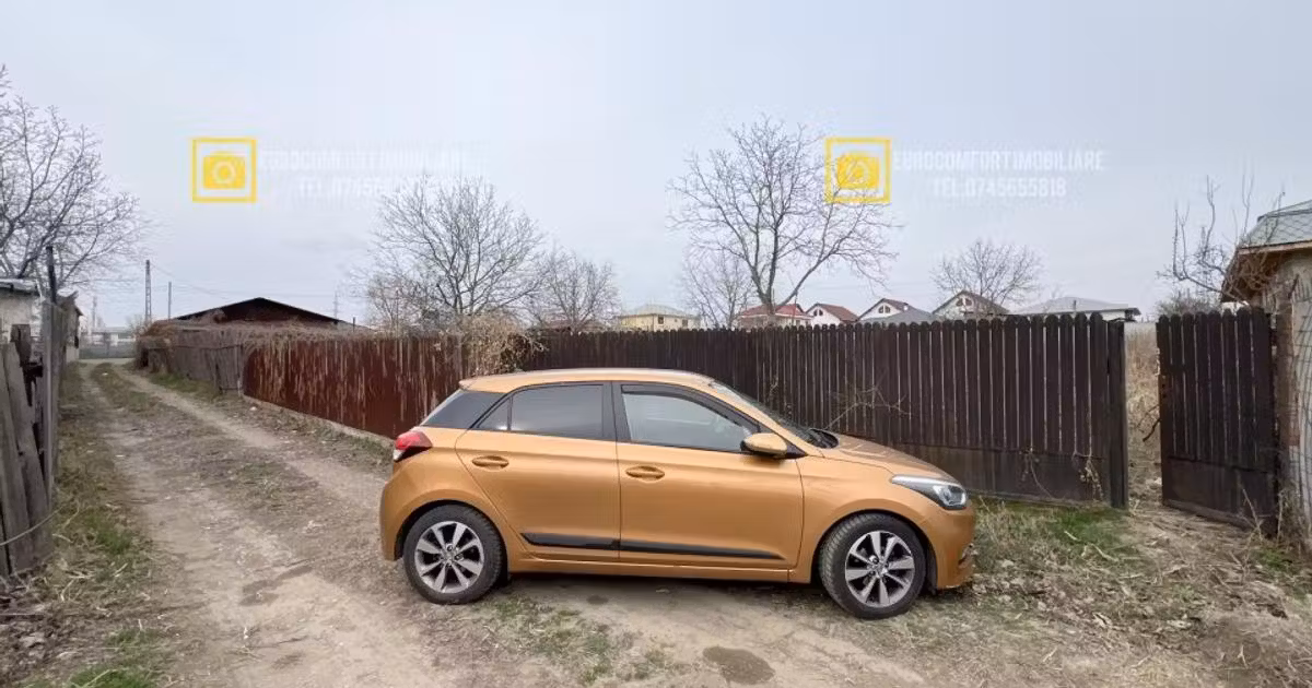 Teren Construcții intravilan de vânzare de 1000 mp, în zona Nord, Galați
