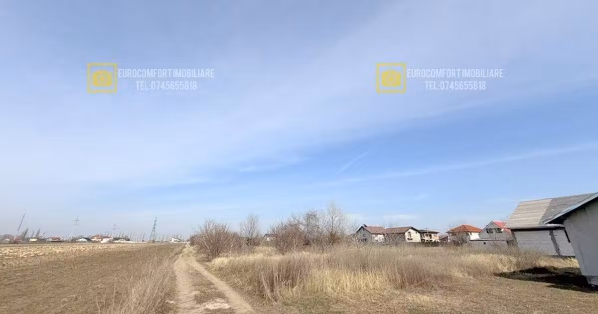 Teren agricol extravilan de vânzare de 600 mp, în Vânători