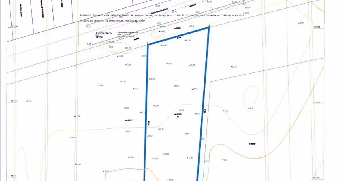 Teren Construcții intravilan de vânzare de 3500 mp, în Glina