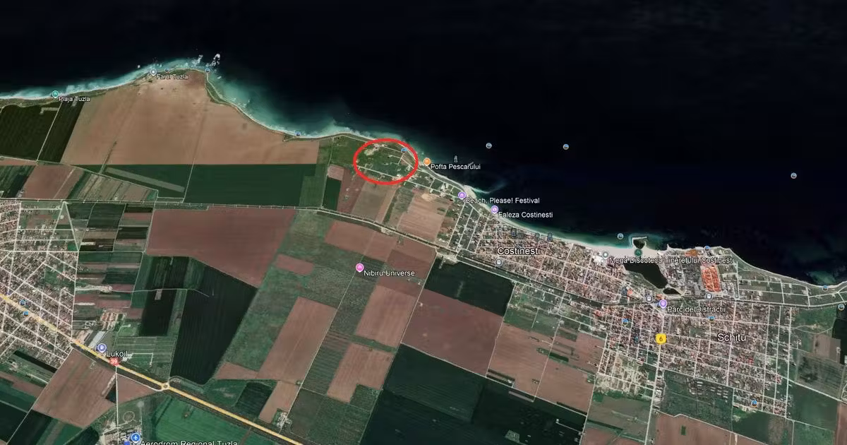 Teren Construcții intravilan de vânzare de 1050 mp, în Costinești
