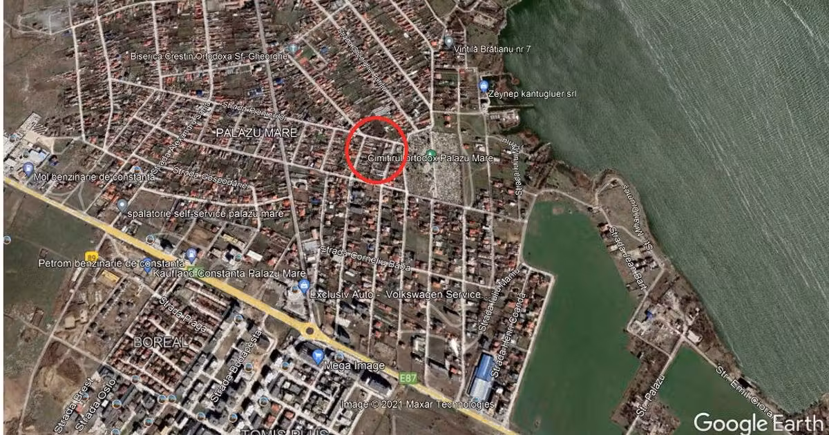 Teren Construcții intravilan de vânzare de 480 mp, în zona Palazu Mare, Constanța