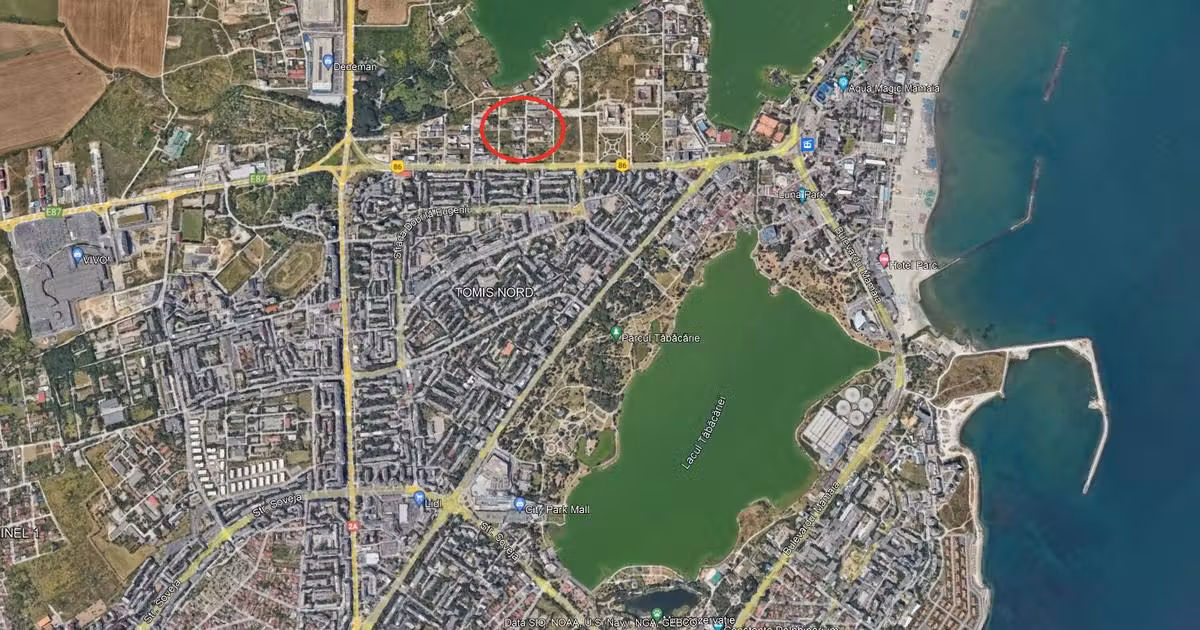 Teren Construcții intravilan de vânzare de 2500 mp, în zona Tomis Nord, Constanța