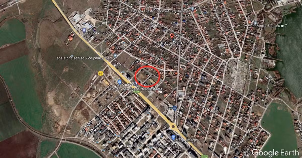 Teren Construcții intravilan de vânzare de 560 mp, în zona Palazu Mare, Constanța