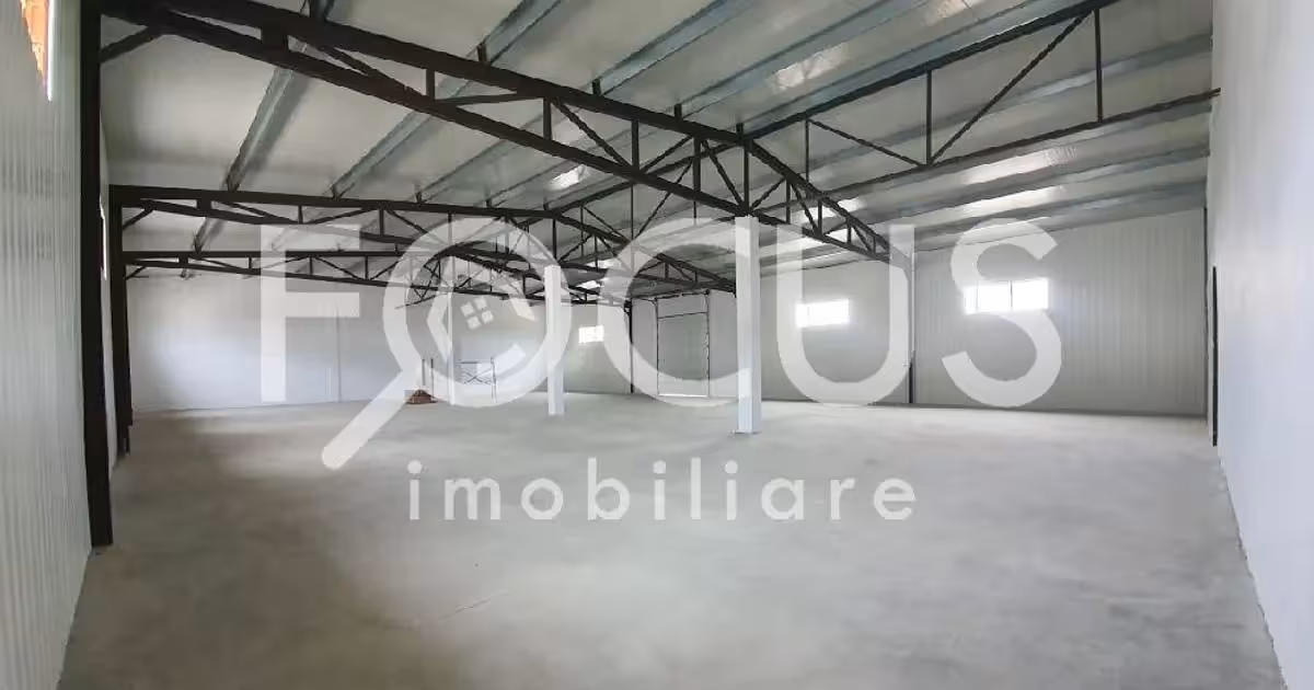 Spațiu industrial de vânzare 1200 mp în Șag