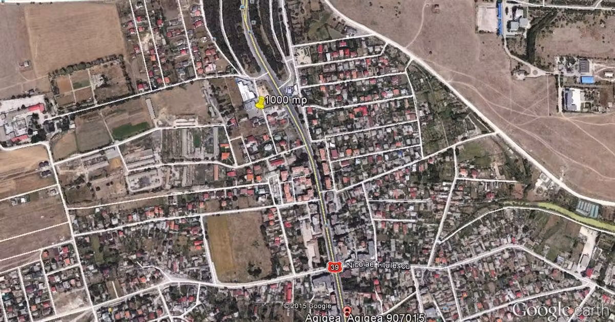 Teren Construcții intravilan de vânzare de 1000 mp, în Agigea