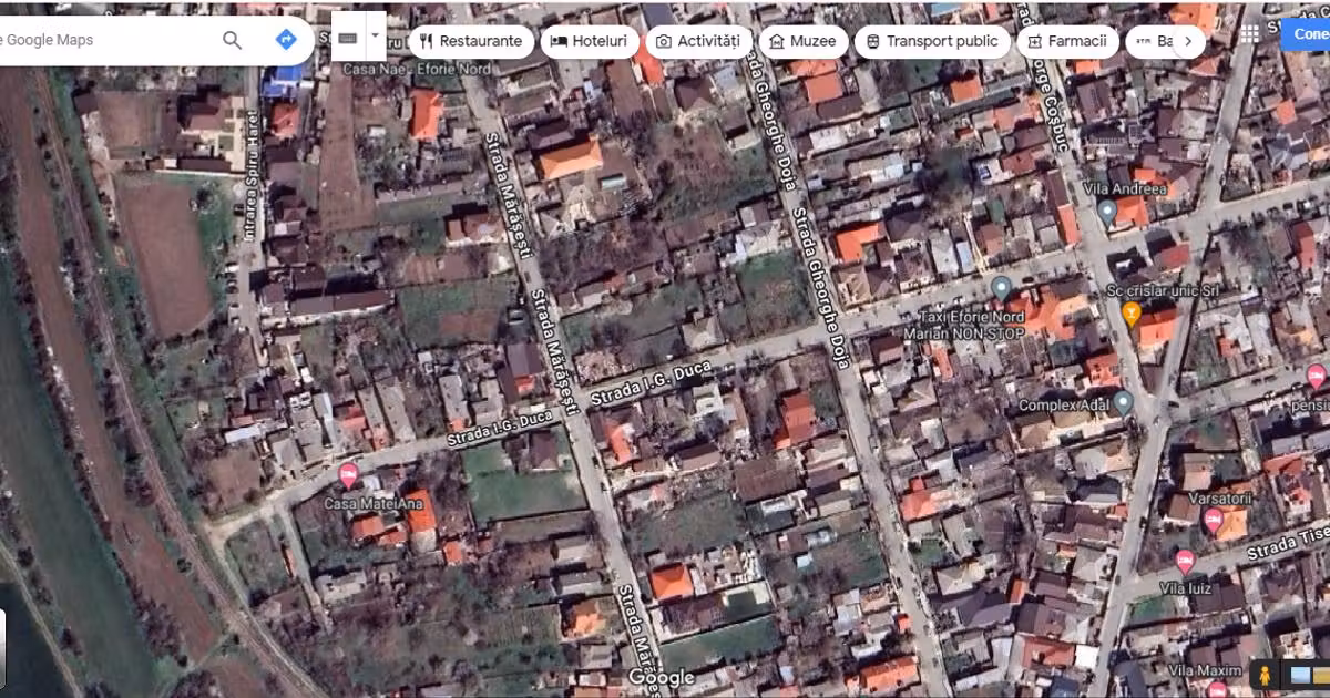 Teren Construcții intravilan de vânzare de 500 mp, în Eforie Nord