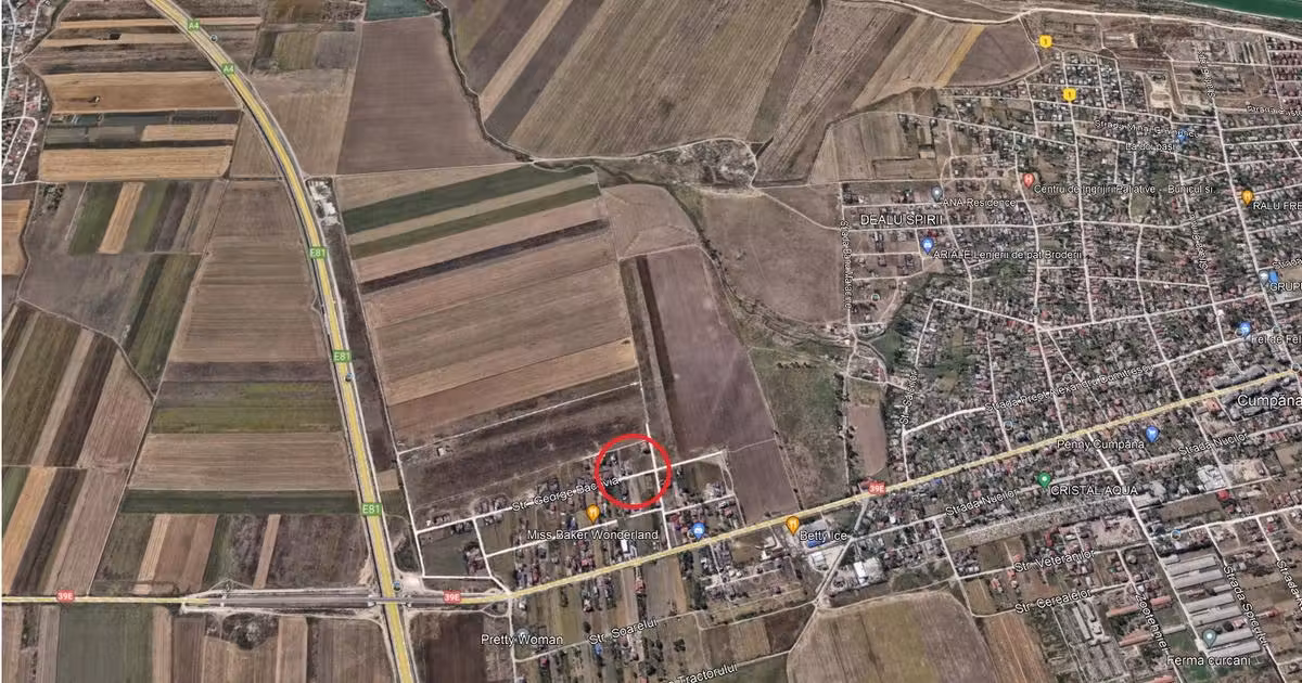 Teren Construcții intravilan de vânzare de 1100 mp, în Cumpăna