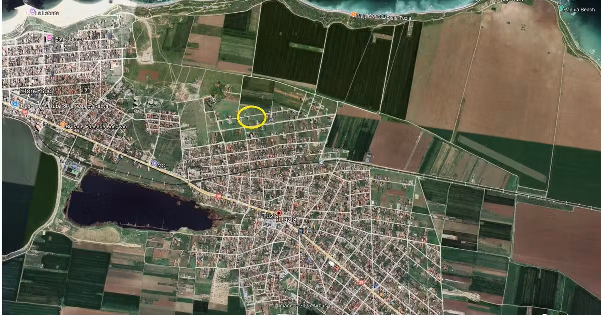 Teren Construcții intravilan de vânzare de 620 mp, în Tuzla