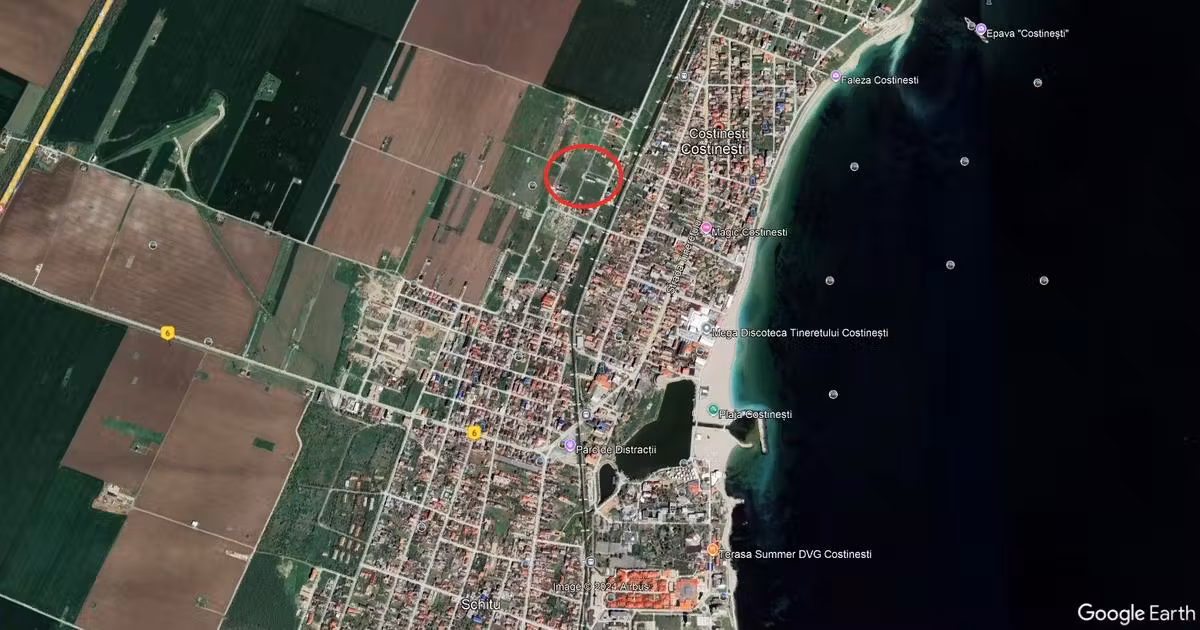 Teren Construcții intravilan de vânzare de 1000 mp, în Costinești