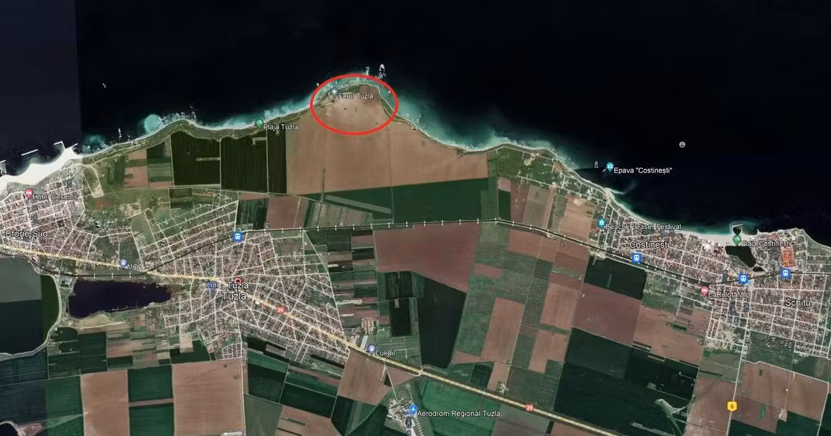 Teren Construcții extravilan de vânzare de 4000 mp, în Tuzla